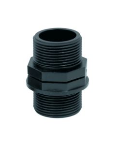 Dubbele nippel PP M/M 1 ¼"