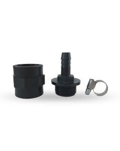 Kit di connessione per un tubo da giardino da 13 mm