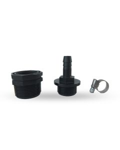 Kit di connessione per un tubo da giardino da 13 mm