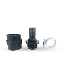 Kit di connessione per un tubo da giardino da 19 mm