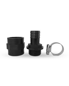Kit di connessione per un tubo da giardino da 25 mm