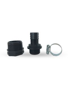 Kit di connessione per un tubo da giardino da 25 mm