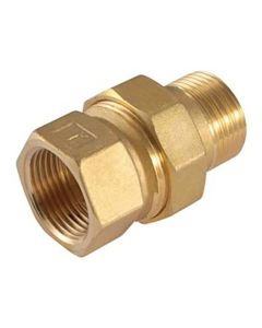 Raccordo triplo in ottone da 1"