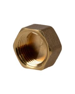 Tappo in ottone da 1"- filettatura interna