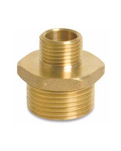 Nipplo adattatore in ottone ¾" - 1"