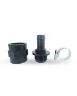 Kit di connessione per un tubo da giardino da 19 mm