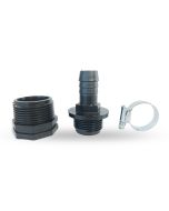 Kit di connessione per un tubo da giardino da 19 mm