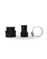 Kit di connessione per un tubo da giardino da 32 mm