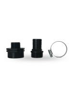 Kit di connessione per un tubo da giardino da 32 mm