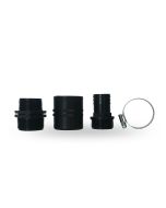 Kit di connessione per un tubo da giardino da 32 mm