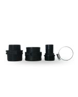 Kit di connessione per un tubo da giardino da 32 mm