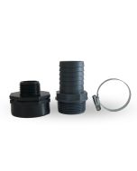 Kit di connessione per un tubo da giardino da 40 mm