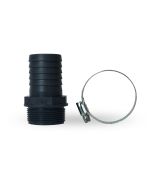 Kit di connessione per un tubo da giardino da 40 mm