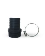 Kit di connessione per un tubo da giardino da 50 mm