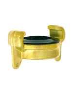 Tappo cieco per innesto rapido in ottone