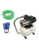 DAB Aquajet-Inox 132/20 M con Tubo di aspirazione da 7 metri e Prefiltro
