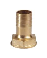 Attacco in ottone per tubo da 25 mm (filettatura interna da 1")